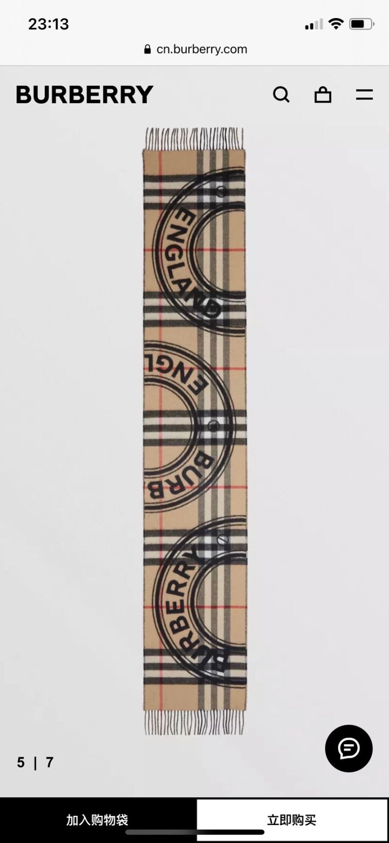 Burberry Scarf